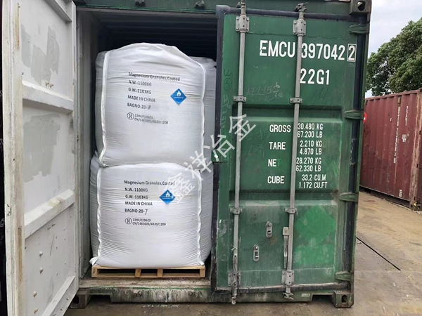 Passivated magnesium particles